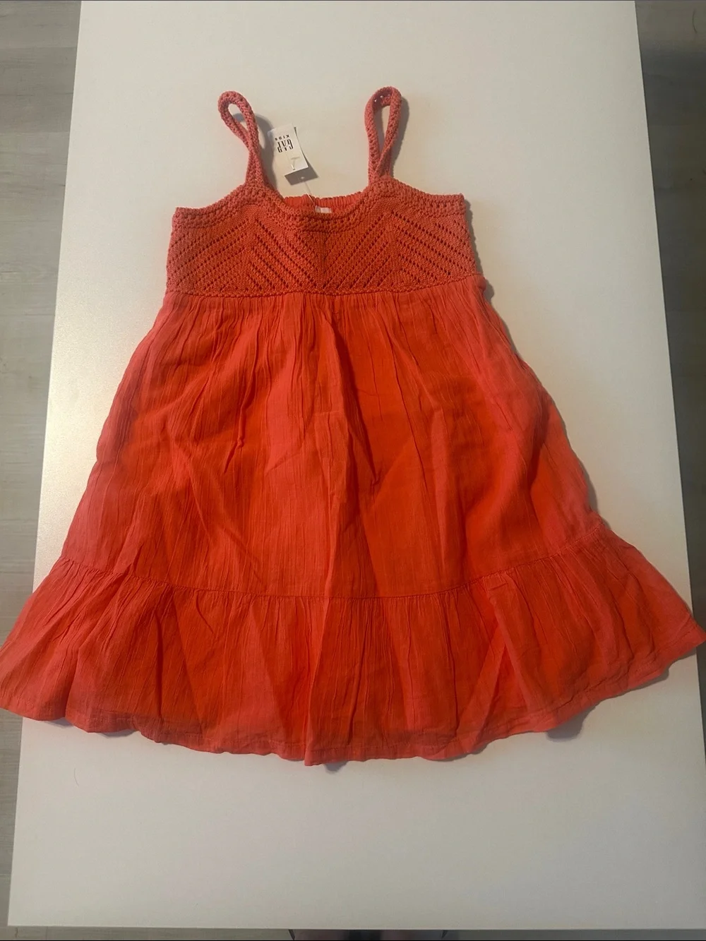 GAP Girls Red Sleeveless Sundress